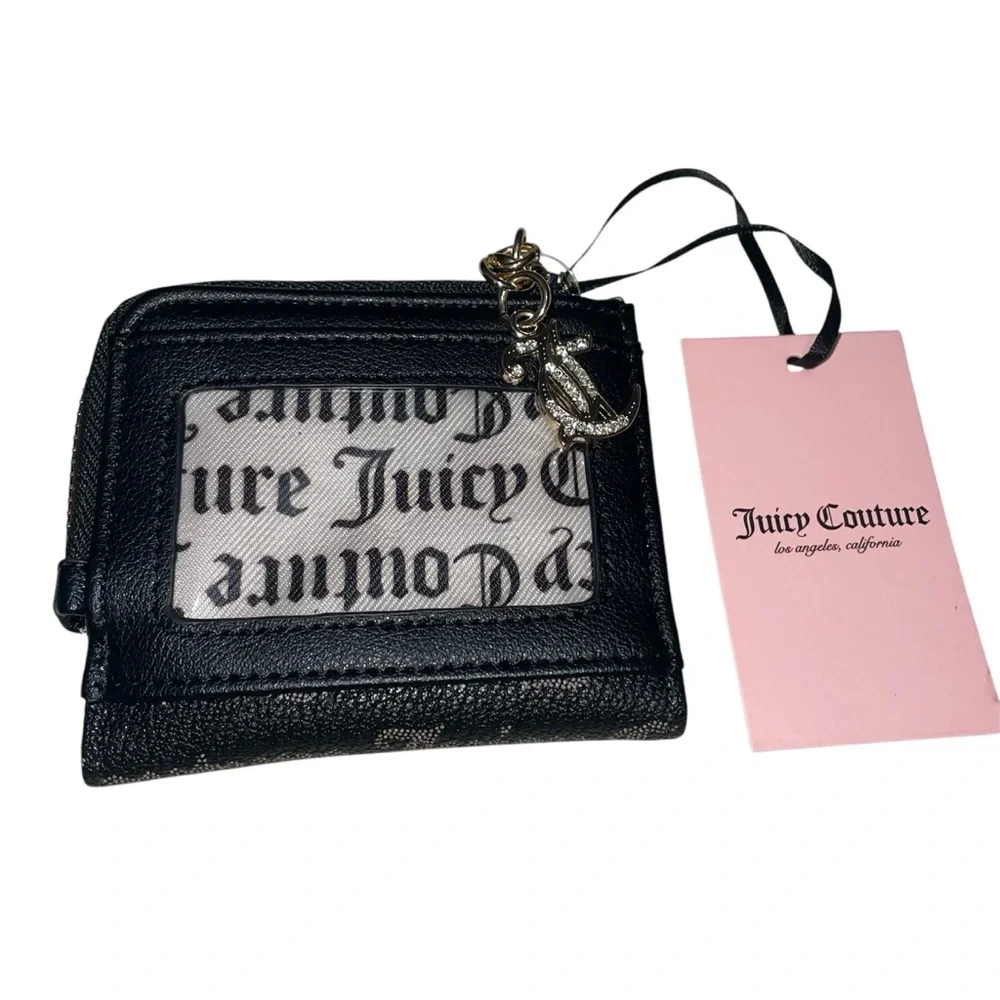 Juicy Couture L Zip Card Case Wallet